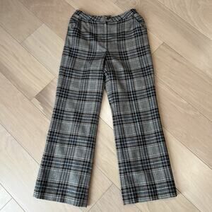 Vintage Gordon Of Philadelphia Wool Plaid Trousers *Hole Women’s 26